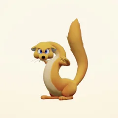 くびながイタチ