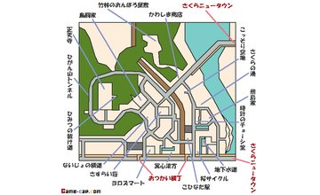 �c�X��̃}�b�v
