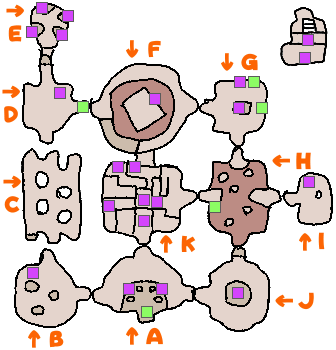 ゲルドの修練場 全体マップ